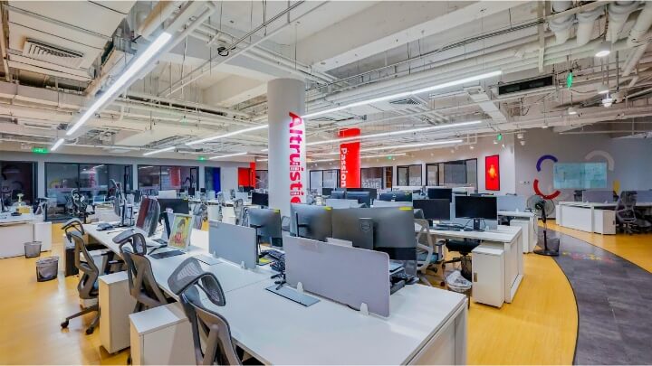 望京科技园        550平米办公室